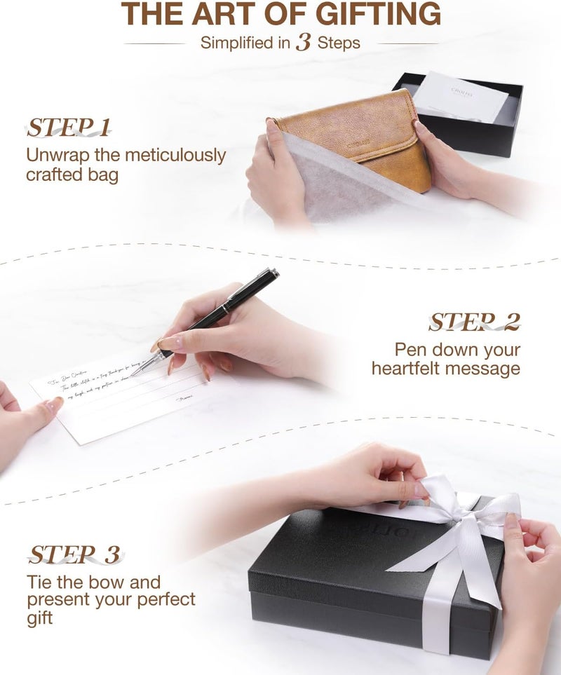 CHOLISS Small Crossbody Bags for Women, Vegan Leather Cell Phone Purse, Mini Travel Purse with Adjustable Strap Womens Gifts - Image 4